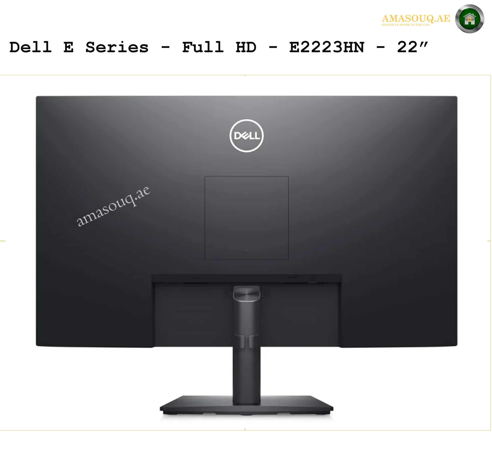 Dell Monitors - E2223HN | AMASOUQ.AE 3