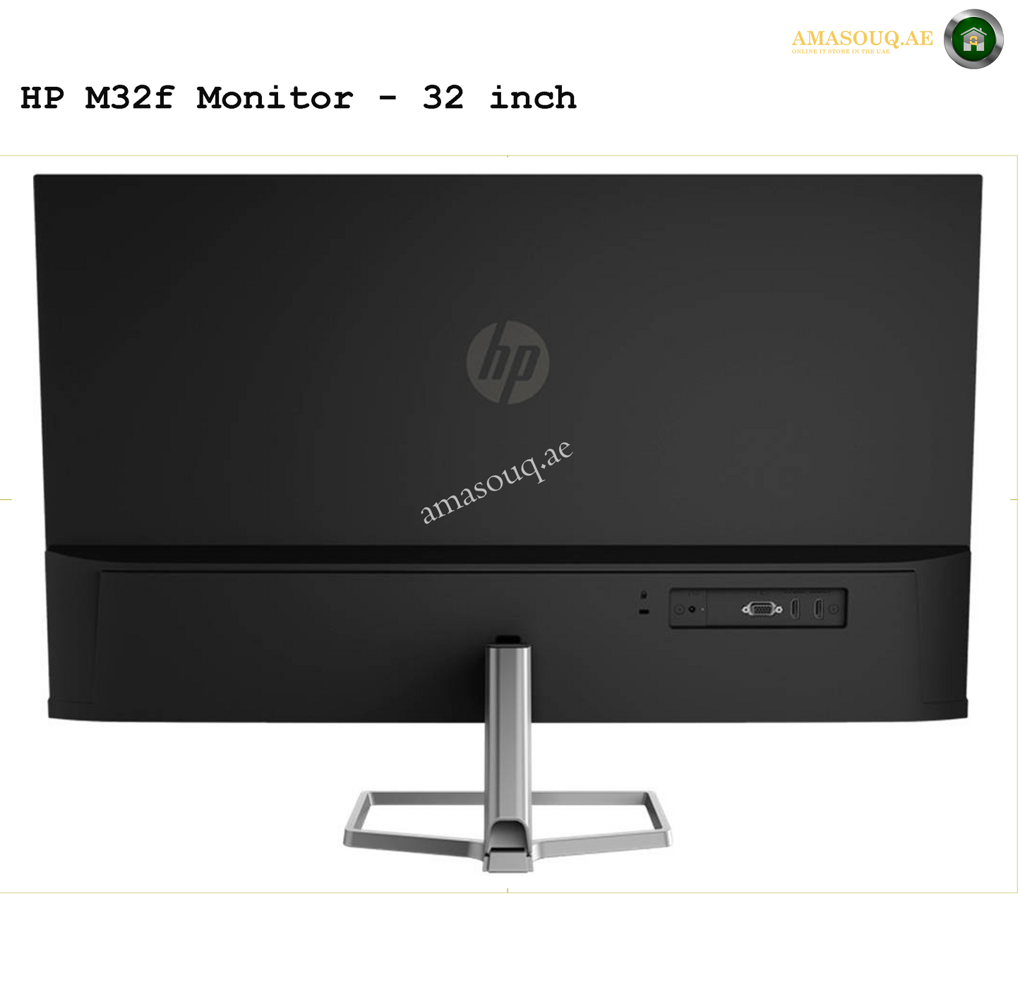 HP M32F - 31.5" | AMASOUQ.AE BACK VIEW