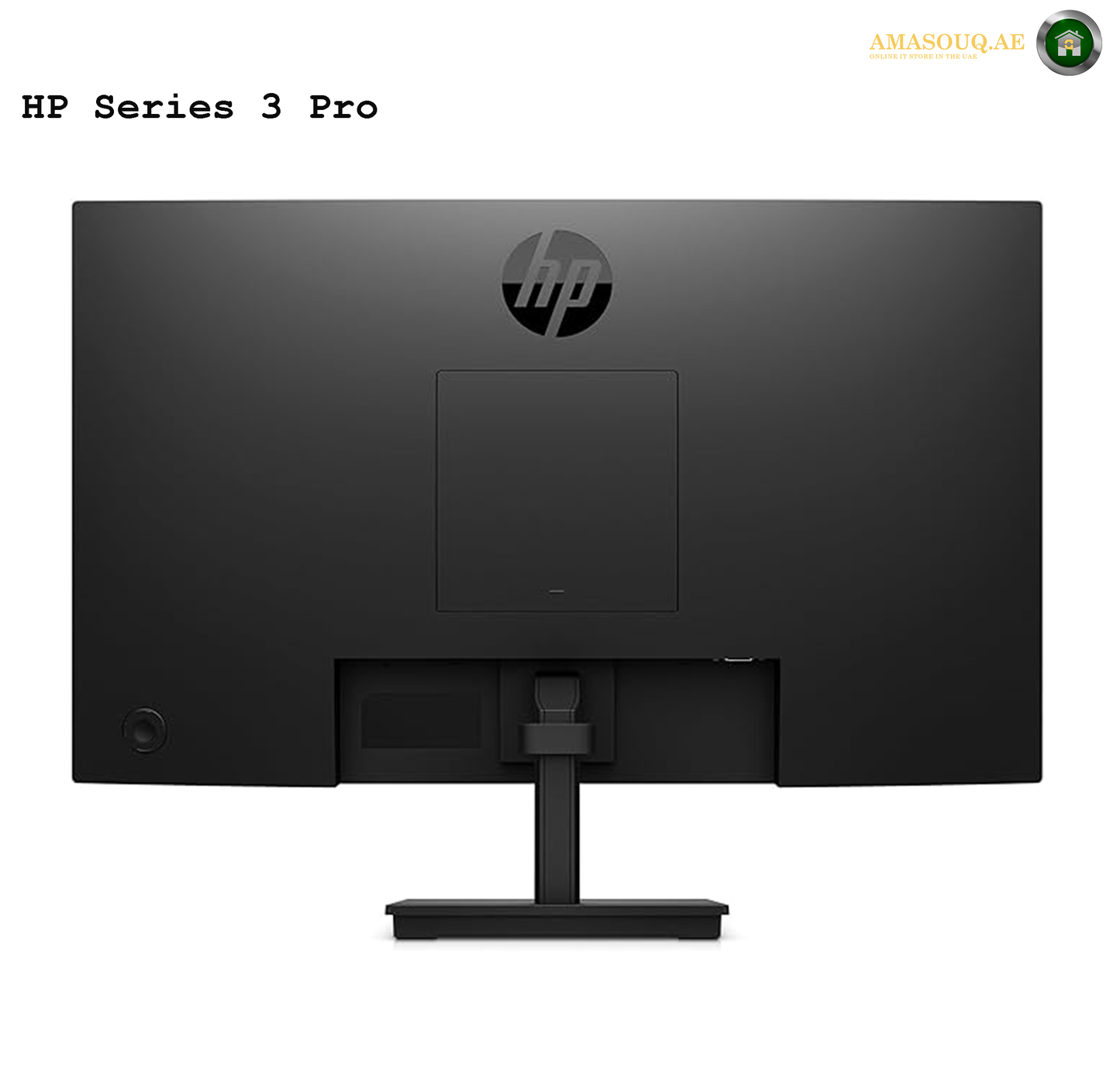 HP S3 PRO 324pv FHD Monitor, 24" IPS Display, FHD Resolution, 100Hz Refresh Rate, Height adjustable, 5ms Response Time, Low Blue Light, Flicker Free, 3H Hardness