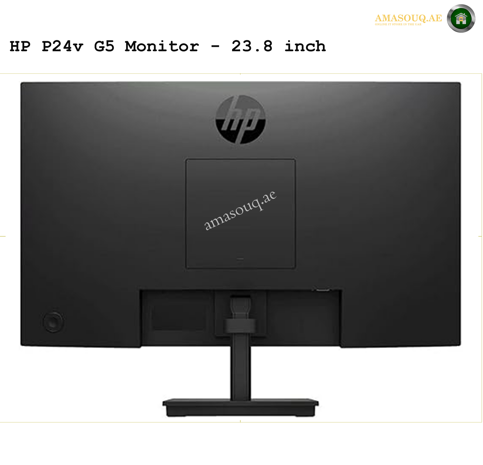 HP P24v G5 - 23.8" | AMASOUQ.AE SIDE 1 BACK SIDE