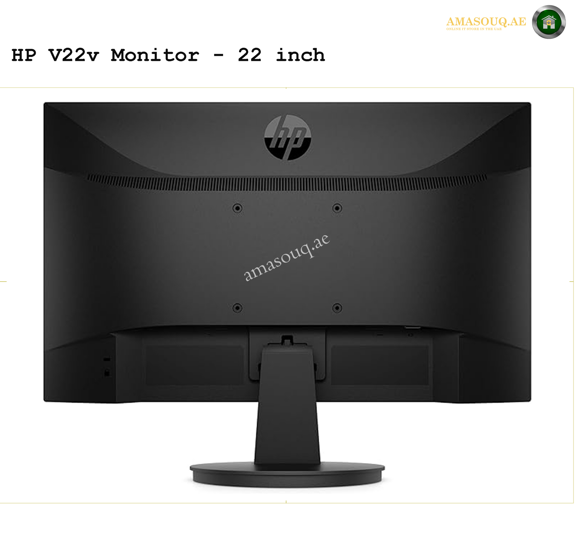 HP V22v - 21.5" | AMASOUQ.AE SIDE VIEW
