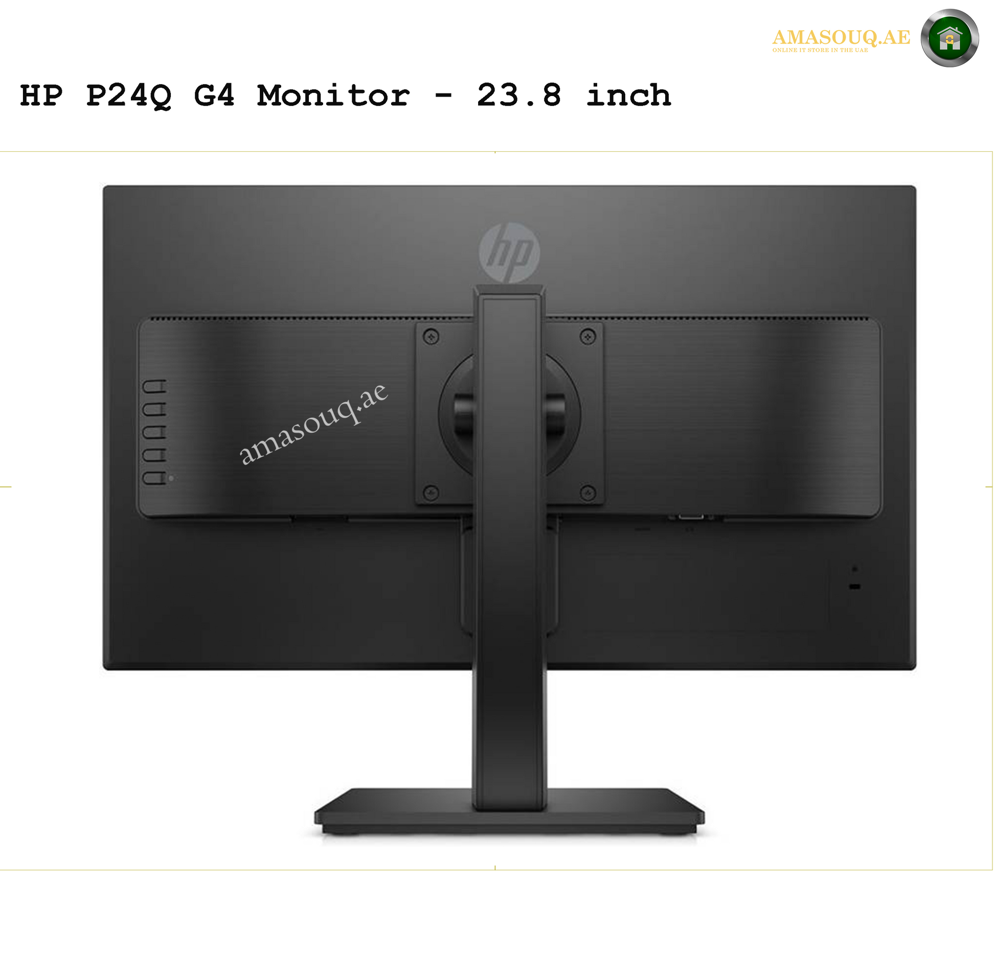 HP P24Q G4 - 23.8" | AMASOUQ.AE  BAK SIDE