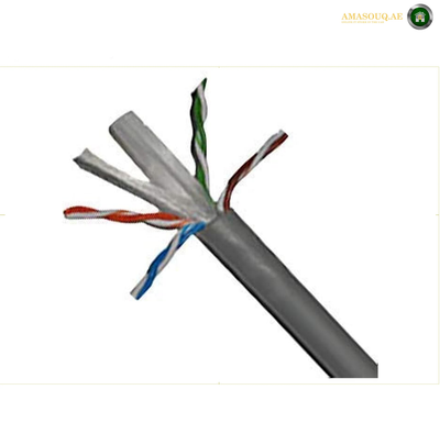 D-Link Cat6 305m network cable roll packaging for structured cabling | NCB-C6UGRYR-305