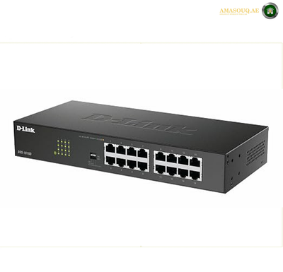 D-Link DGS-1016D unmanaged Gigabit network switch product design | DGS-1016D