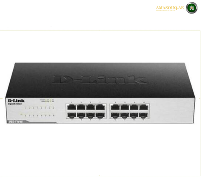 D-Link DGS-F1016 16-port Gigabit Ethernet switch front view | DGS-F1016