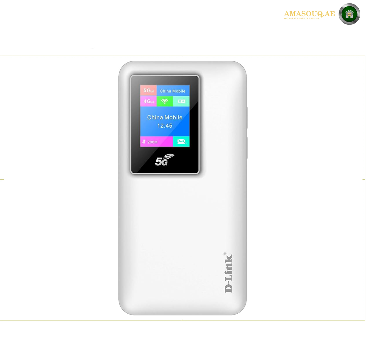 D-Link DWR-900V 5G Wi-Fi 6 mobile router front view | DWR-900V