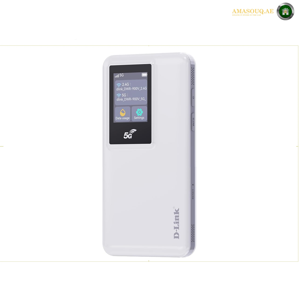 D-Link DWR-900V 5G mobile router with colour LCD touchscreen | DWR-900V
