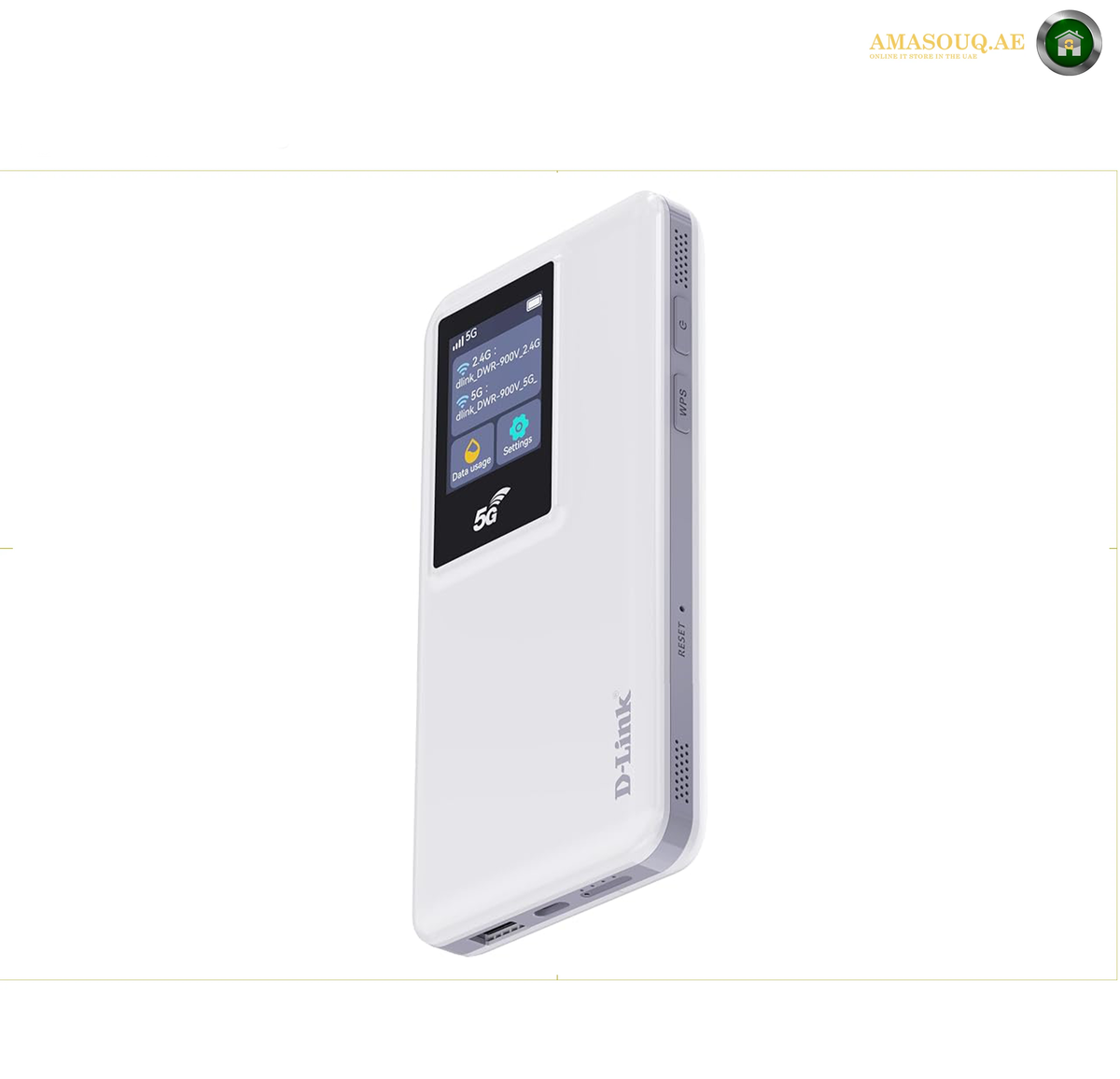 D-Link DWR-900V AX1800 dual-band Wi-Fi 6 hotspot | DWR-900V