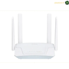 D-Link G403C 4G LTE N300 Wi-Fi Router front view | G403C. A white Aruba wireless access point with six external antennas, shown against a plain white background.