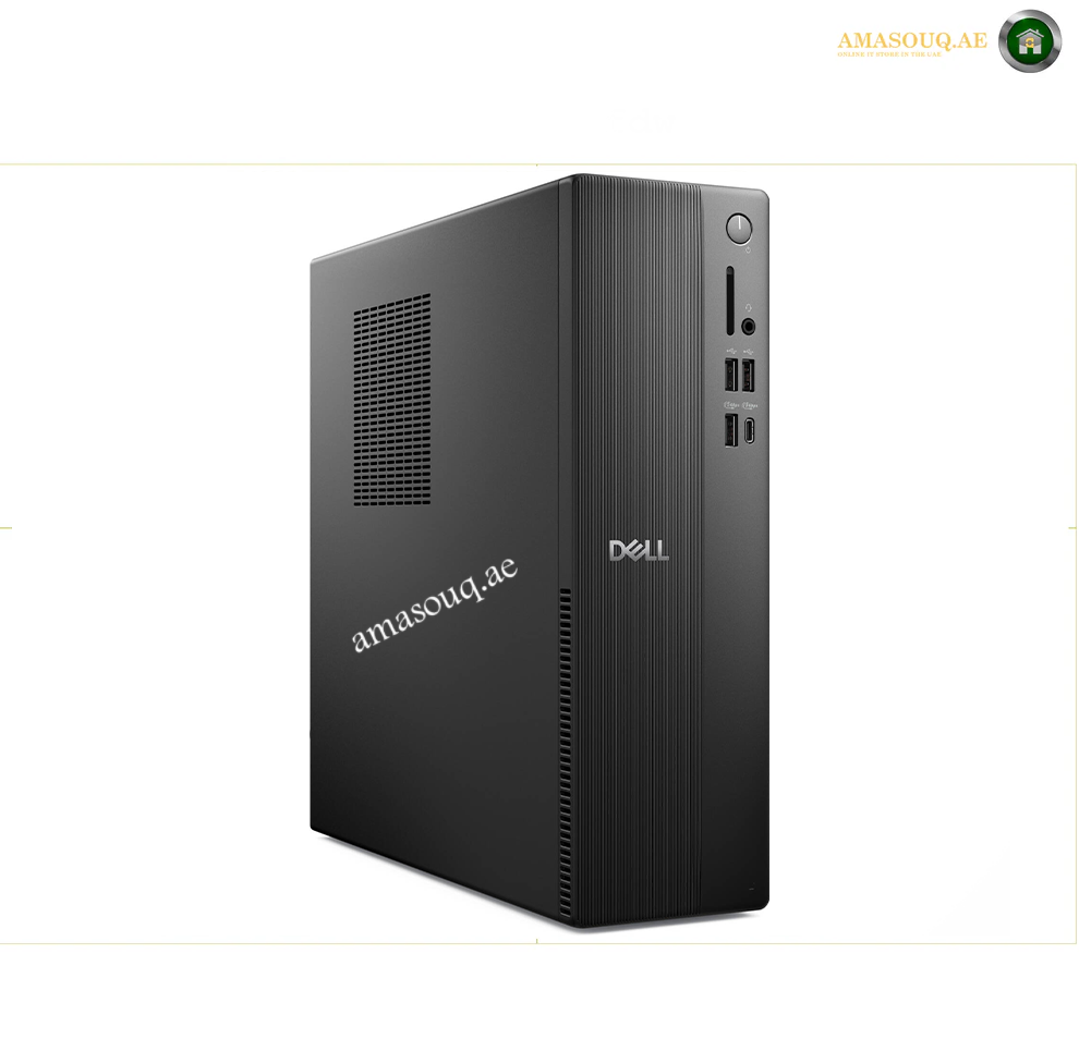 Dell Slim ECS1250 desktop with English Arabic keyboard