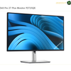 dell-p2725qe-27-inch-4k-100hz-monitor. Dell Pro 27 Plus Monitor P2725QE with a slim black bezel, silver stand, and a vibrant blue abstract display wallpaper, shown on a white background with a brand watermark.
