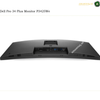 Dell P3425WE USB-C 90W Power Delivery monitor. Dell Pro 34 Plus Monitor P3425We black curved computer monitor shown from the back, featuring ports and a display panel on a white background with 'AMASOUQAE' branding.