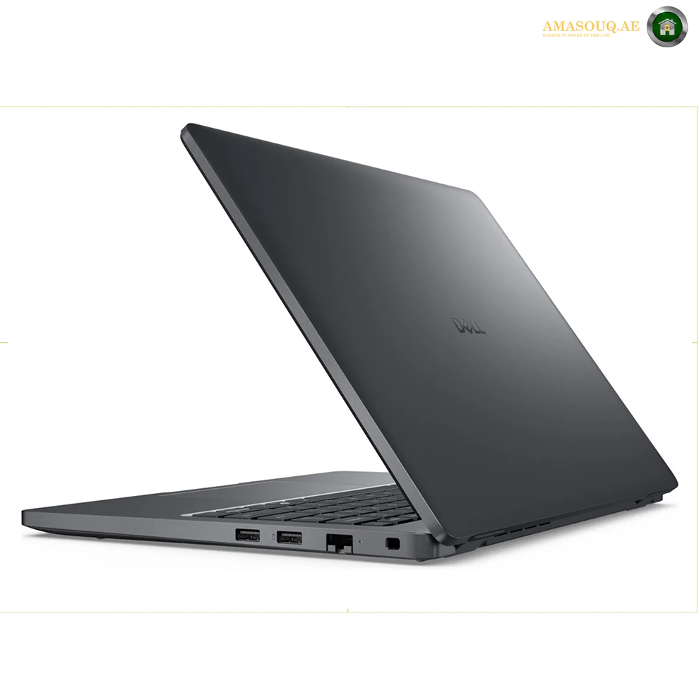 Dell Pro 14 PC14250 Intel Core 5 120U 8GB 512GB SSD laptop | BTO006. Black Dell laptop on a white background
