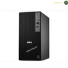 Dell Pro Tower QCT1250 Core i7-14700 Desktop | Side View. A black Dell desktop computer tower shown from a three-quarter angle on a white background, featuring the Dell logo on the front.