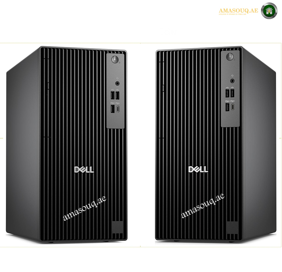 Dell Pro Tower QCT1250 Intel Core i7-14700 | 8GB RAM and 512GB SSD. Two black Dell desktop towers shown side by side on a white background, with Dell logos visible on the front.