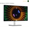 Dell U2424H 120Hz Full HD IPS monitor. Dell monitor U2424H UltraSharp with a slim black bezel and silver stand, displaying a colorful radial light pattern on a white background.