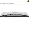 dell-u2424h-displayport-mst. Dell monitor rear view showing ports and ventilation grilles on a white background, with text reading 'Dell Monitor U2424H UltraSharp' and an 'AMASOUQAE' watermark.