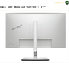 Dell U2724D monitor rear view and connectivity ports