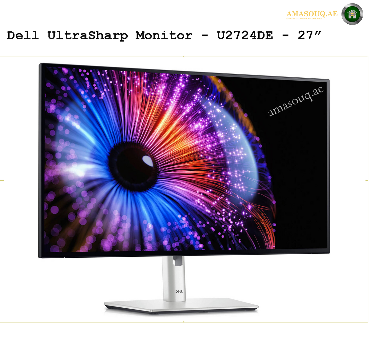 Dell U2724DE 27-inch QHD 120Hz IPS Black Thunderbolt 4 Monitor