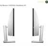 Dell U4924DW height adjustable curved monitor. Two views of a Dell monitor U4924Dw UltraSharp 49 inch display, showing the front and side profiles on a white background with AMASOUQAE branding.