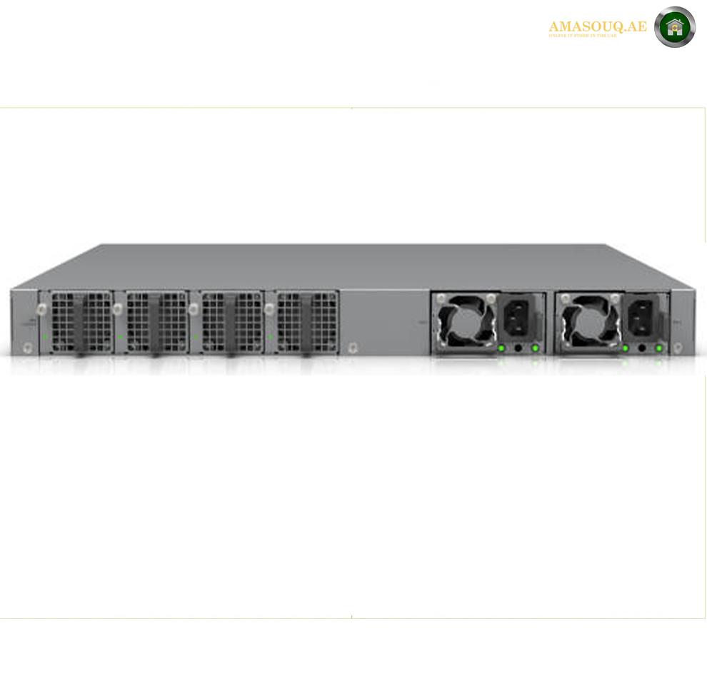 Ubiquiti UniFi ECS 48 PoE Enterprise Switch, 48 Port Layer 3 PoE Plus Plus Plus, 10GbE RJ45 25G SFP28 Uplinks, 2150W Power Budget, Etherlighting | ECS-48-PoE