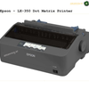 Epson LX-350 80-Column Impact Dot Matrix Printer