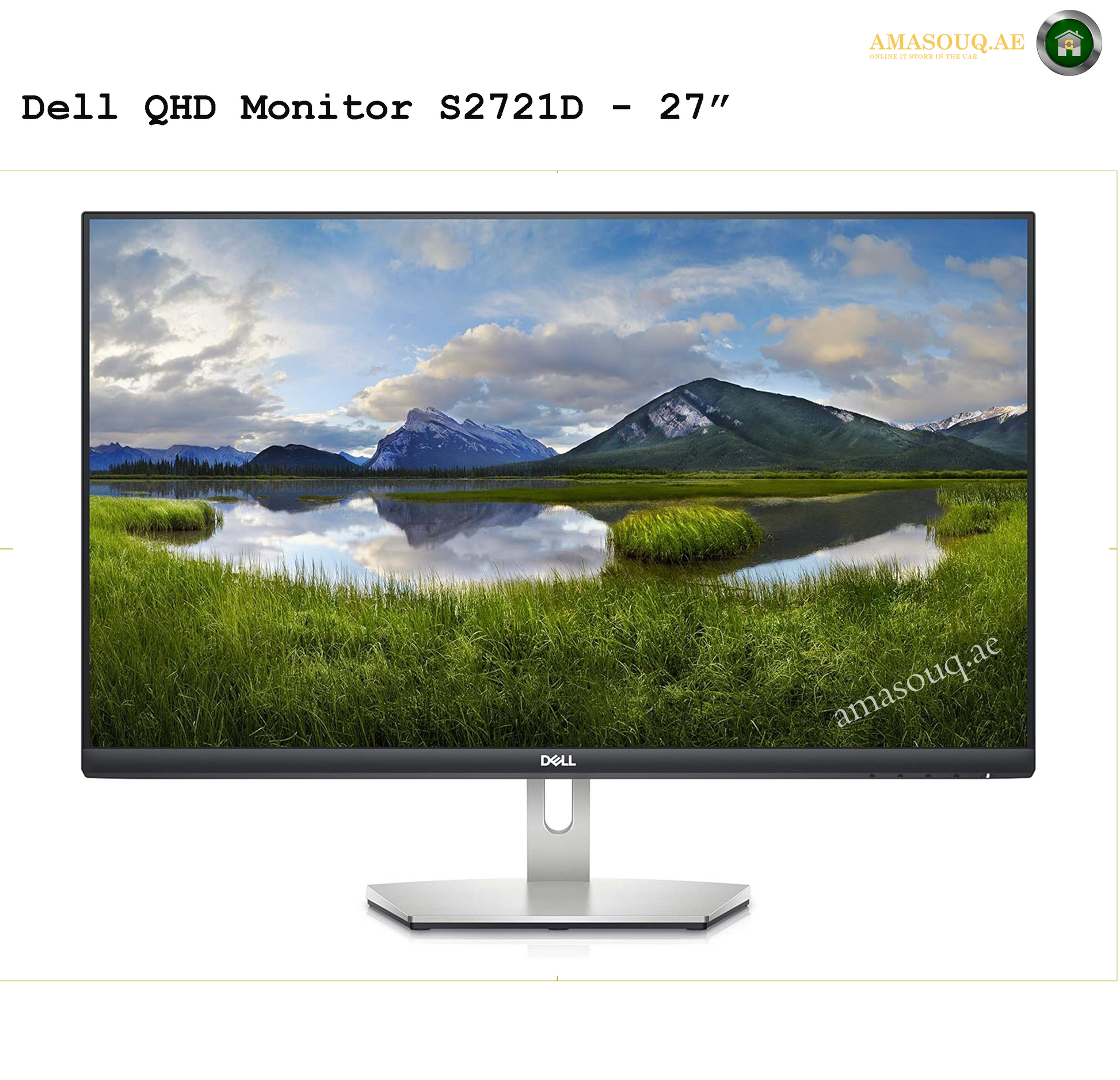 DELL MONITOR S2721D-27" | AMASOUQ.AE 1