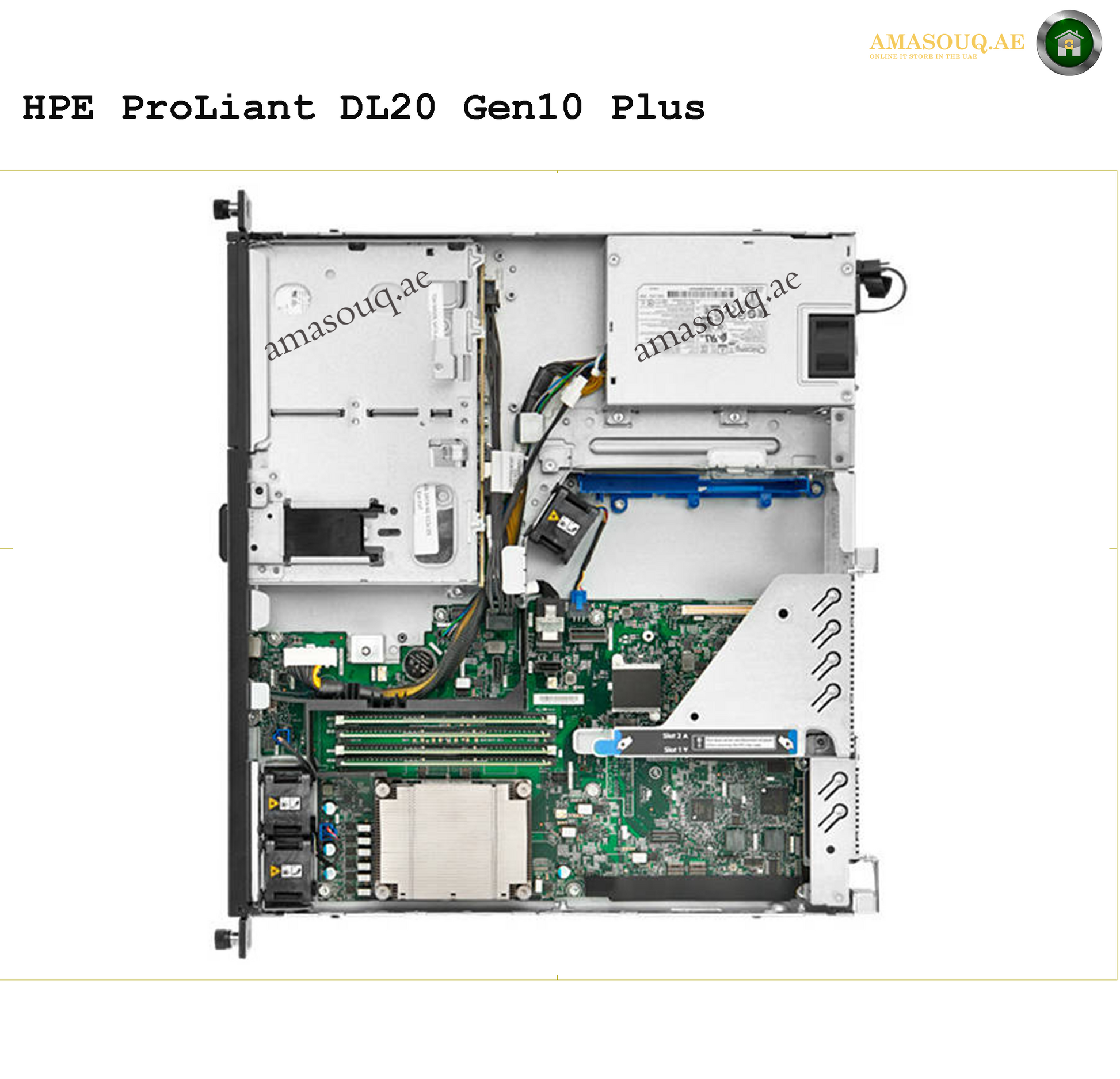 HPE ProLiant DL20 Gen10 Plus Server | AMASOUQ.AE 5