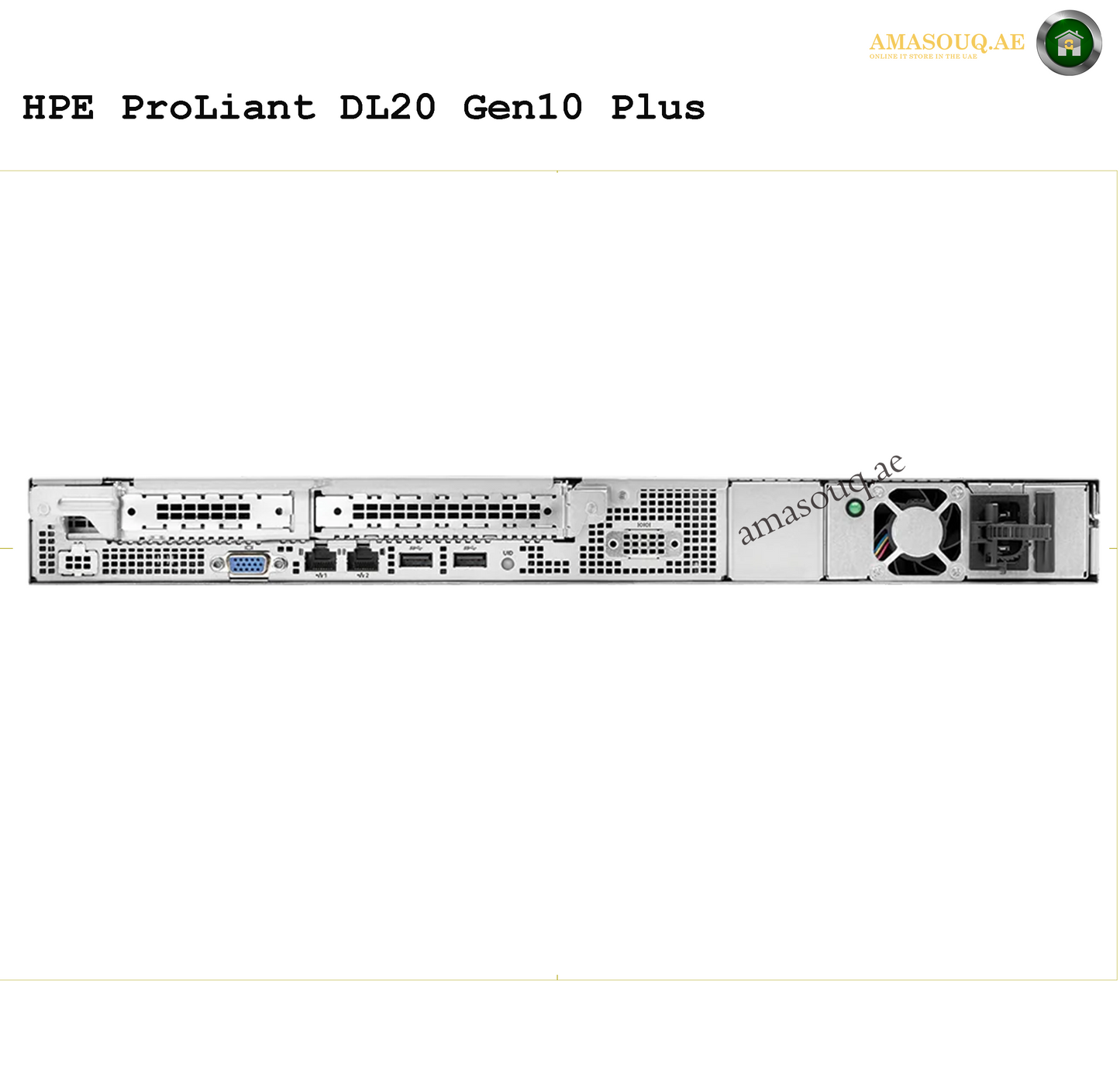 HPE ProLiant DL20 Gen10 Plus Server | AMASOUQ.AE 4
