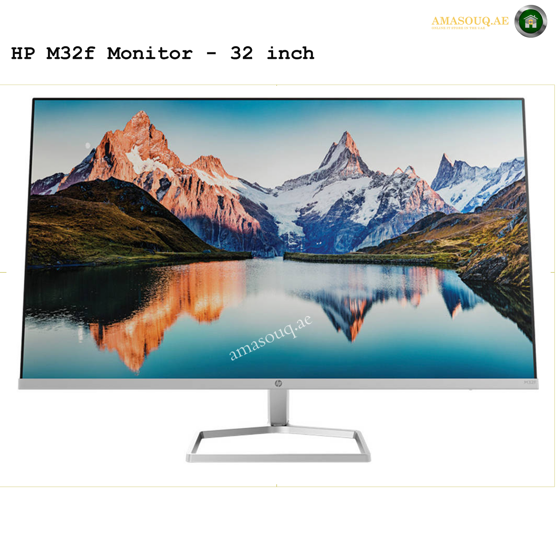 HP M32F - 31.5" | AMASOUQ.AE FRONT VIEW