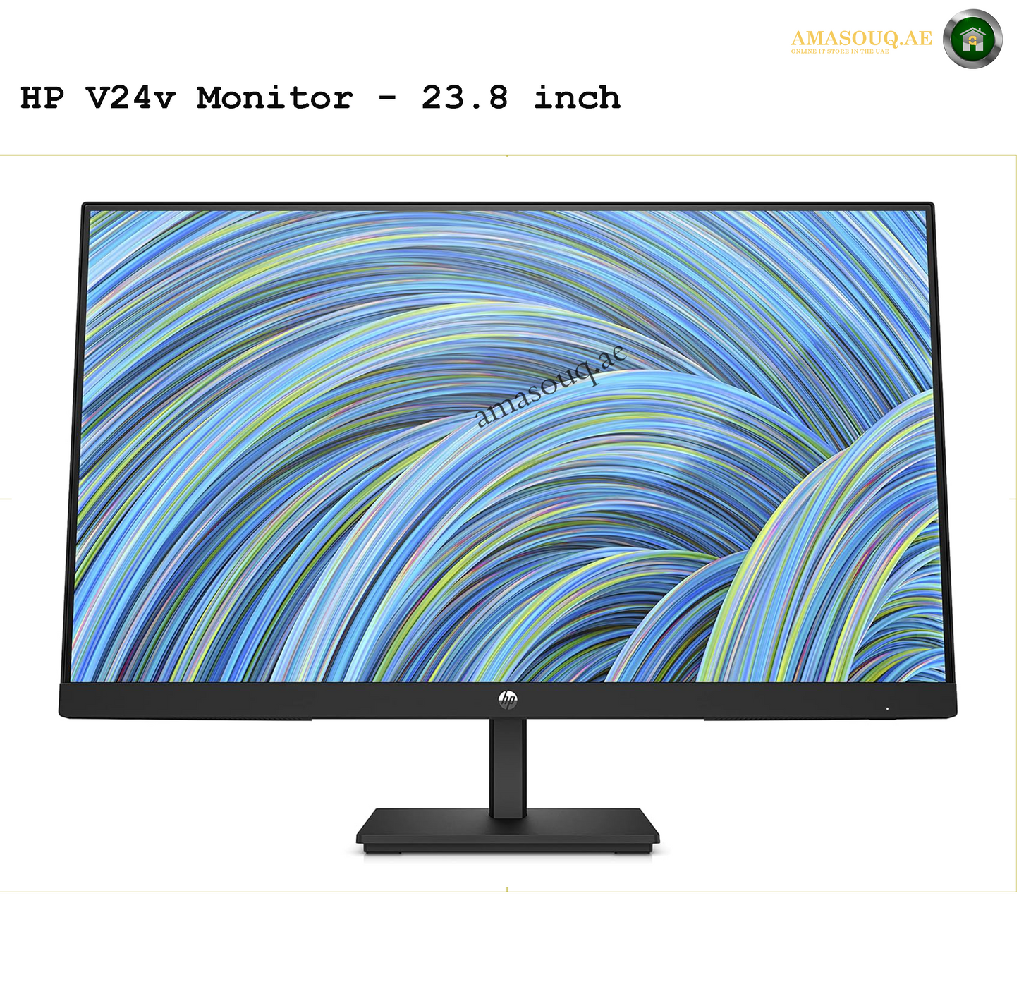 HP Monitor – HP V24v G5 - 23.8" | Full HD Display for Home & Office