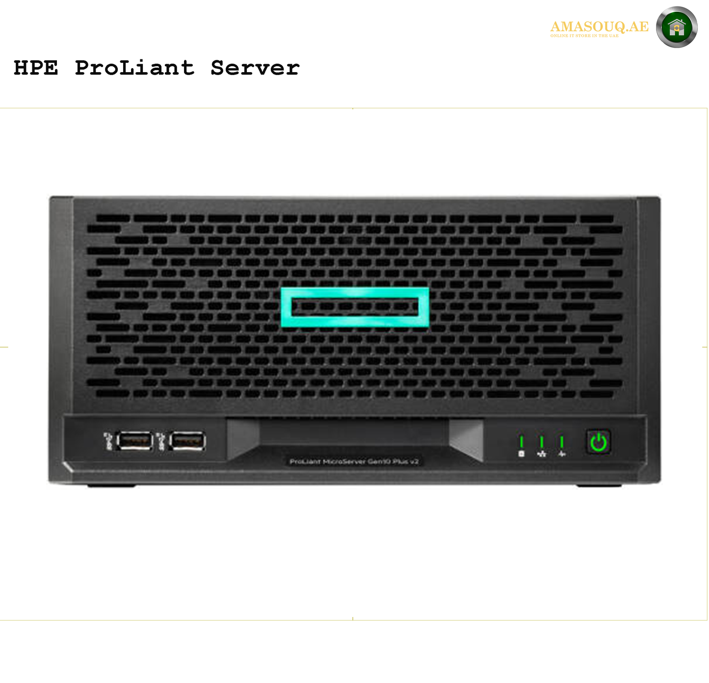 HPE ProLiant Micro Server G11,  Intel® Pentium® Gold G7400 Processor, 16 GB Un buffered 4800 MT/s, 1*HPE 1TB SATA  6G HDD, Intel VROC SATA Hybrid RAID, 180W factory integrated power supply