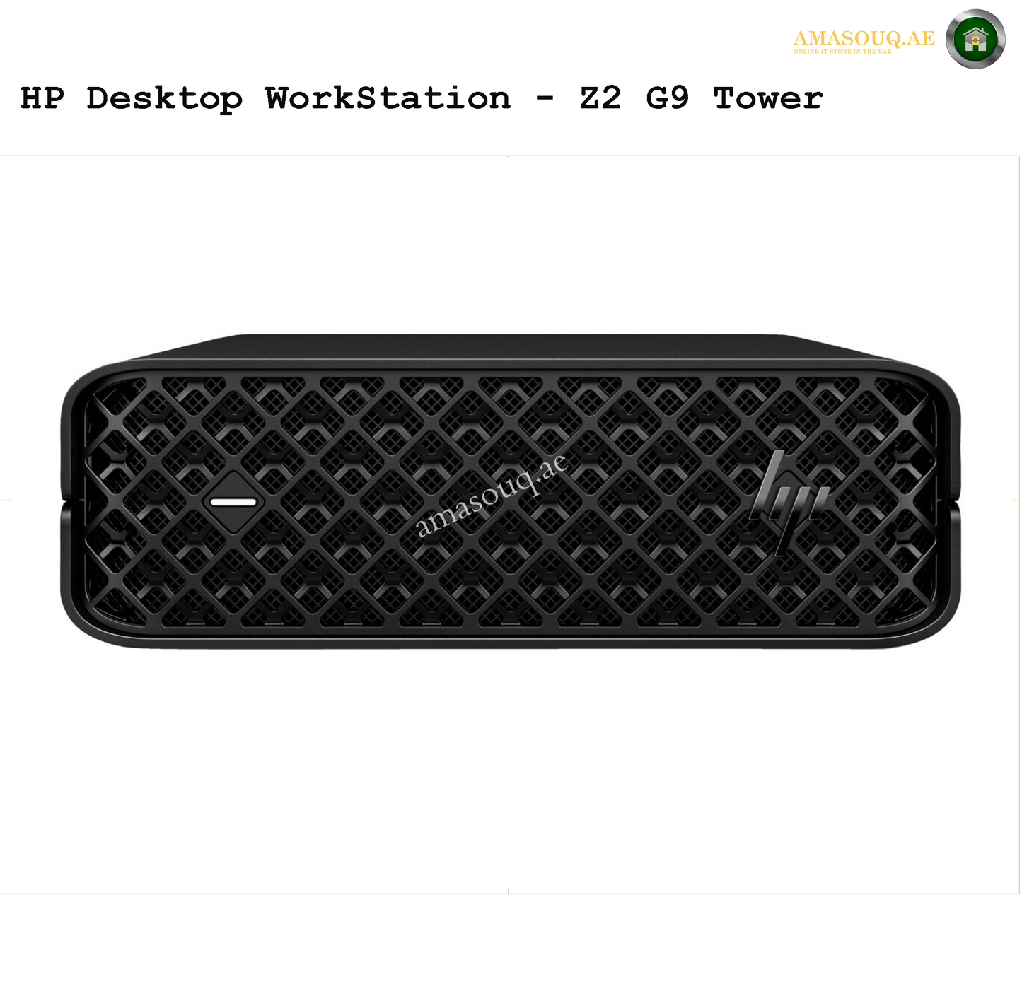 HP Z2 G9 Workstation - Mini - W11Pro | Amasouq.ae front view