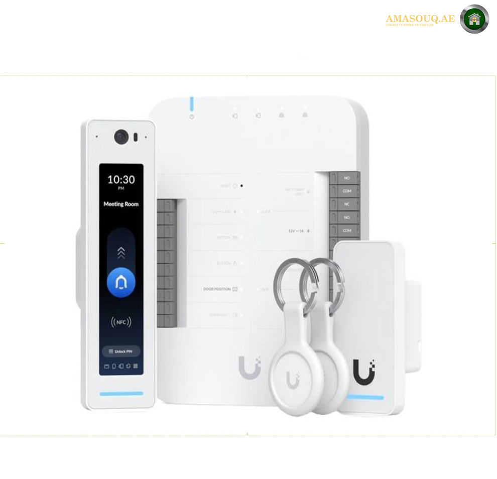 Ubiquiti G2 Starter Kit Pro, Network Single Door Controller, NFC Card Reader with 1.2" Read Range, MIFARE 13.56