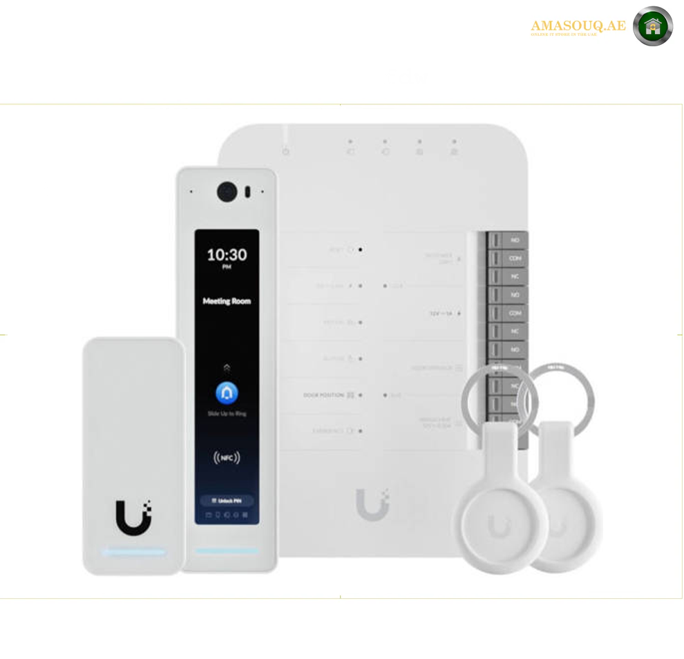 Ubiquiti G2 Starter Kit Pro, Network Single Door Controller, NFC Card Reader with 1.2" Read Range, MIFARE 13.56