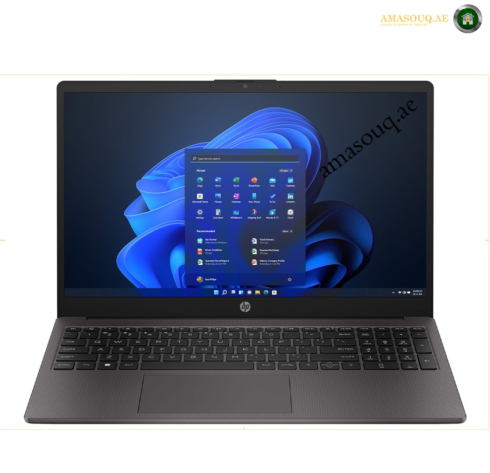 HP 255R G10 15.6-inch laptop front view