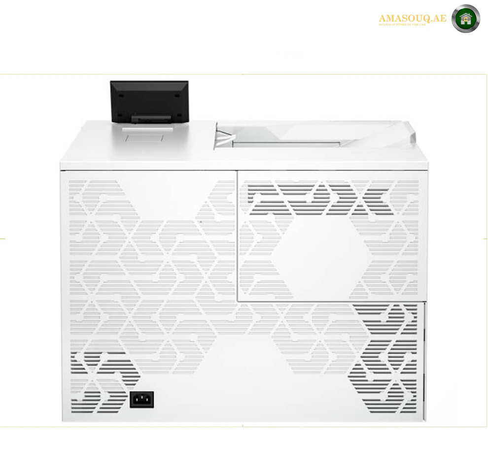 HP Color LaserJet Enterprise 6700dn rear view 6QN33A