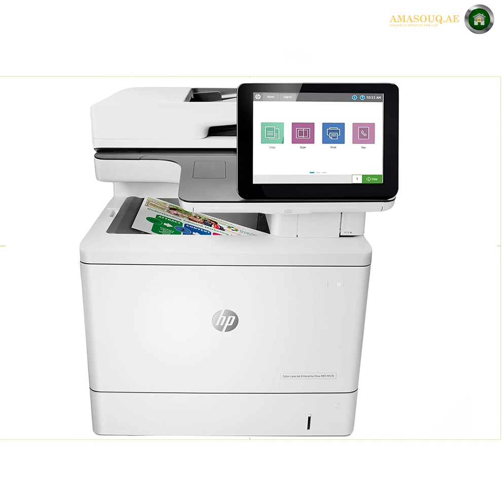 HP Color LaserJet Enterprise Flow MFP M578c color printer 7ZU87A
