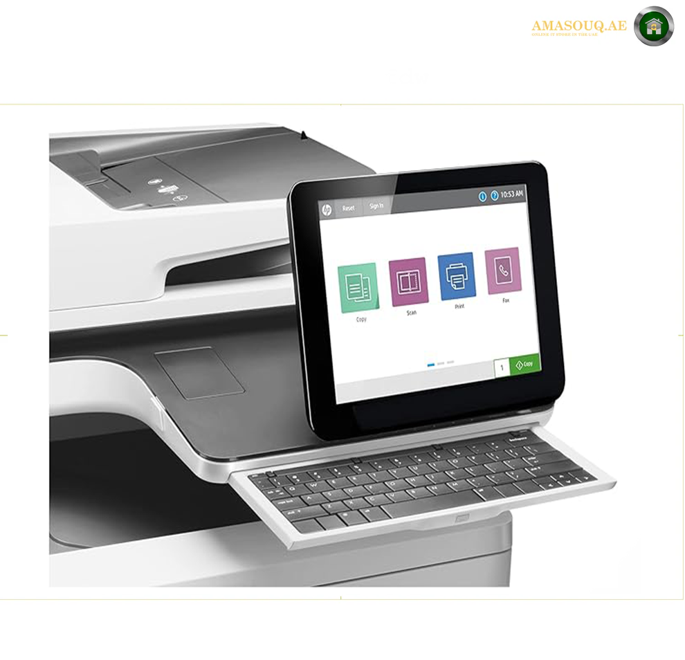 MFP M578c 8 inch touchscreen 7ZU87A