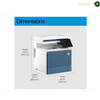 HP Color LaserJet Enterprise MFP M5800dn Gigabit Ethernet 6QN29A