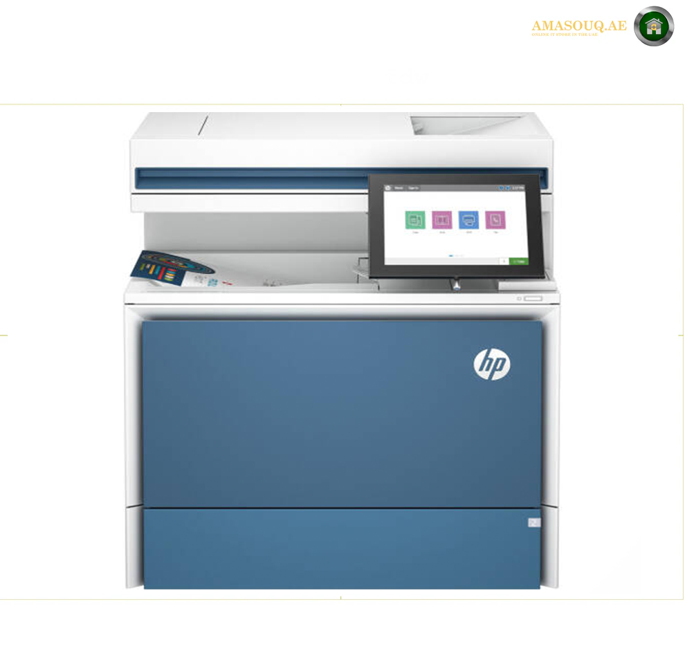 HP Color LaserJet Enterprise MFP M5800dn front view 6QN29A