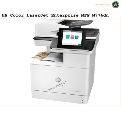 HP Color LaserJet Enterprise MFP M776dn front view T3U55A