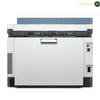 HP Color LaserJet Pro MFP 3303fdw 4.3-inch colour touchscreen | 499M8A. A front-facing view of a white and gray office laser printer with a blue top cover, shown against a plain white background with a merchant watermark in the top right corner.