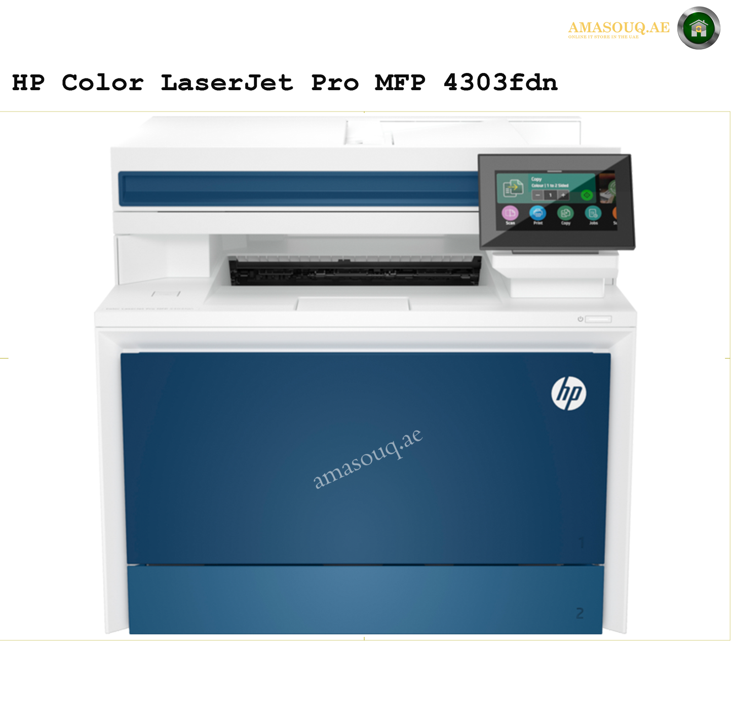 HP Color LaserJet Pro MFP 4303fdn front view 5HH66A
