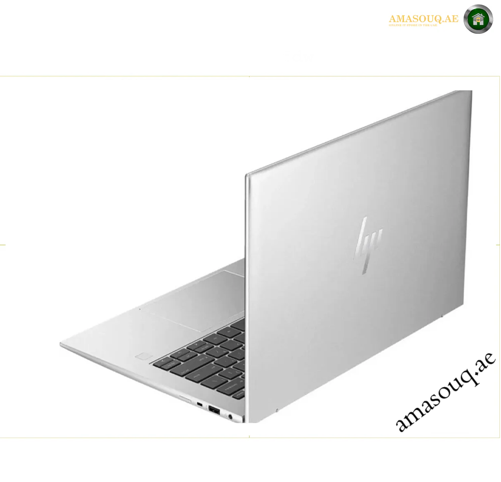 HP EliteBook 1040 G10 Natural Silver laptop rear view