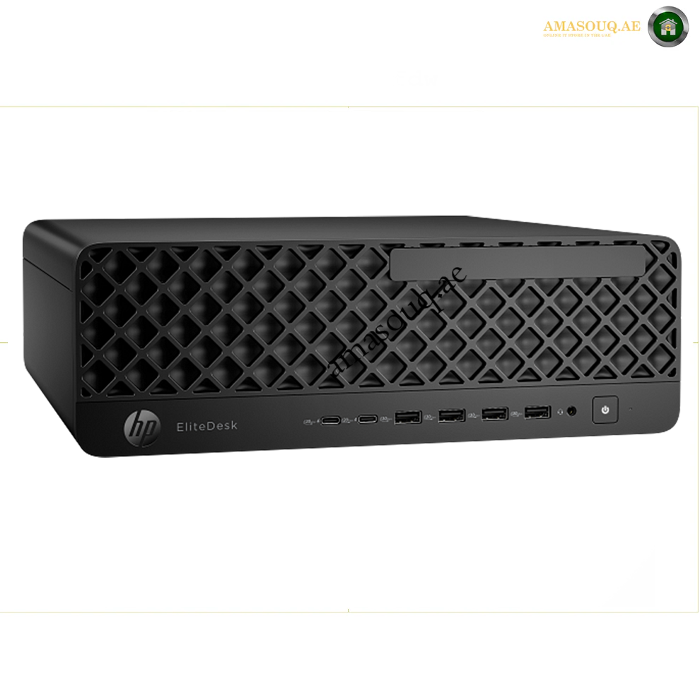 HP EliteDesk 8 SFF G1i compact business desktop front view