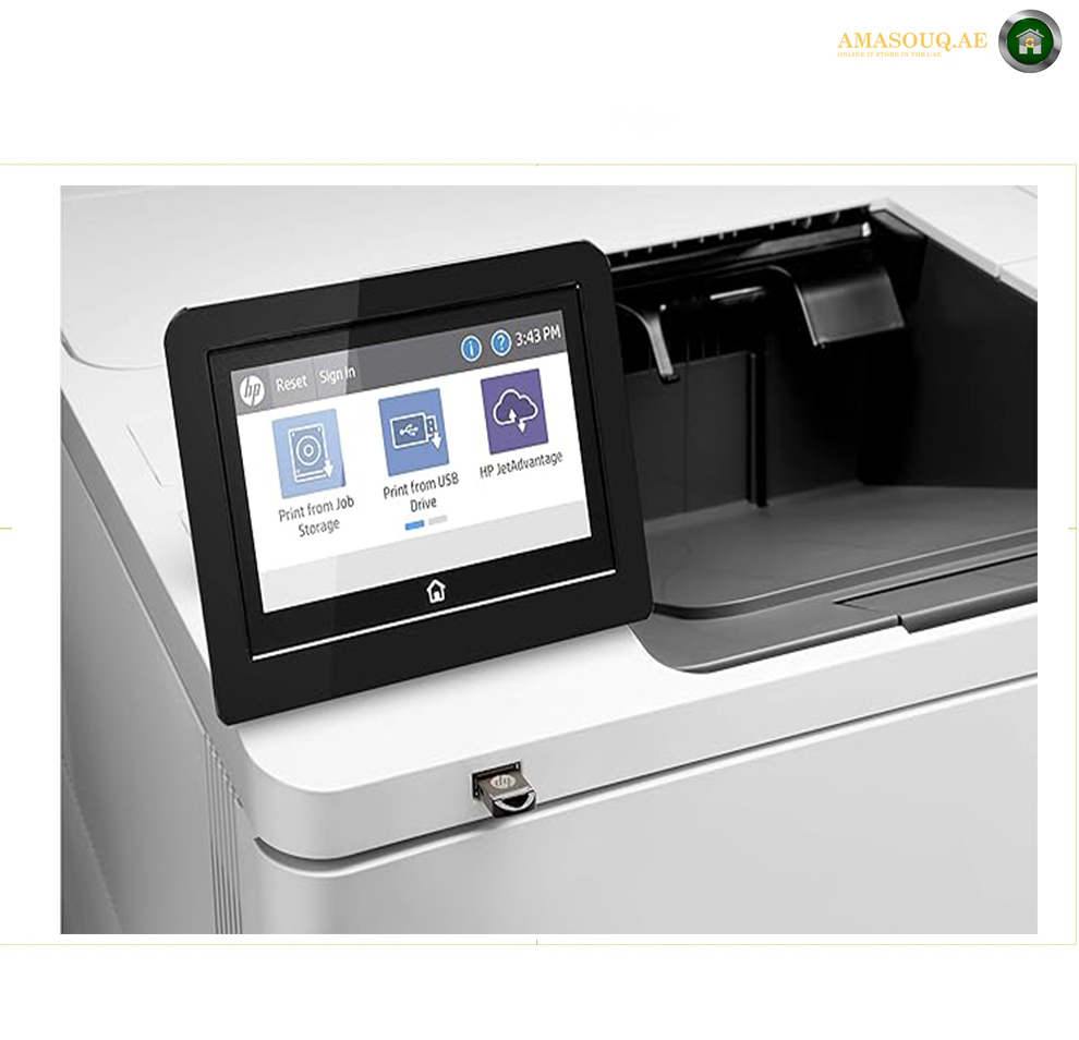 HP LaserJet Enterprise M611dn 4.3 inch color touchscreen 7PS84A