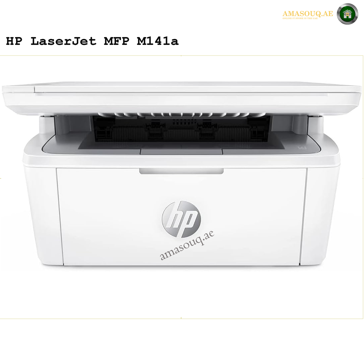 HP LaserJet MFP M141a Monochrome Printer 7MD73A front view