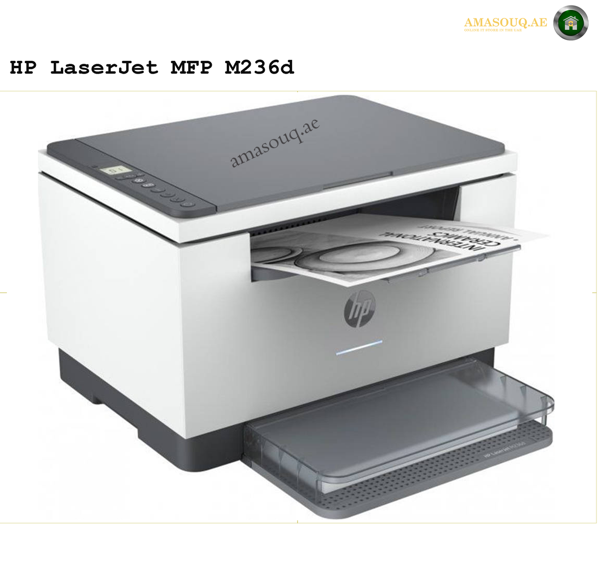 HP LaserJet MFP M236d 9YF94A top view