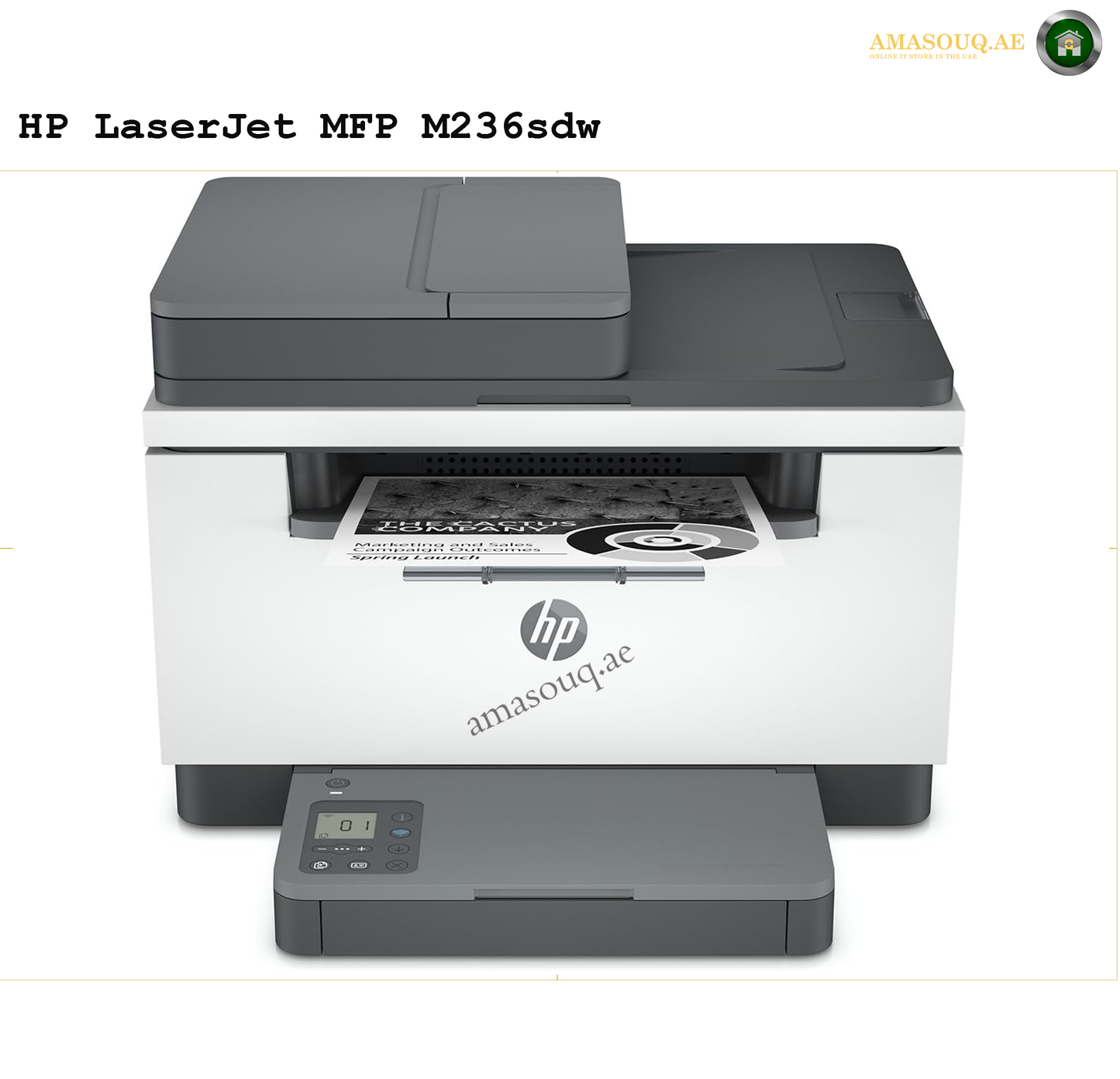 HP LaserJet MFP M236sdw wireless monochrome printer 9YG09A